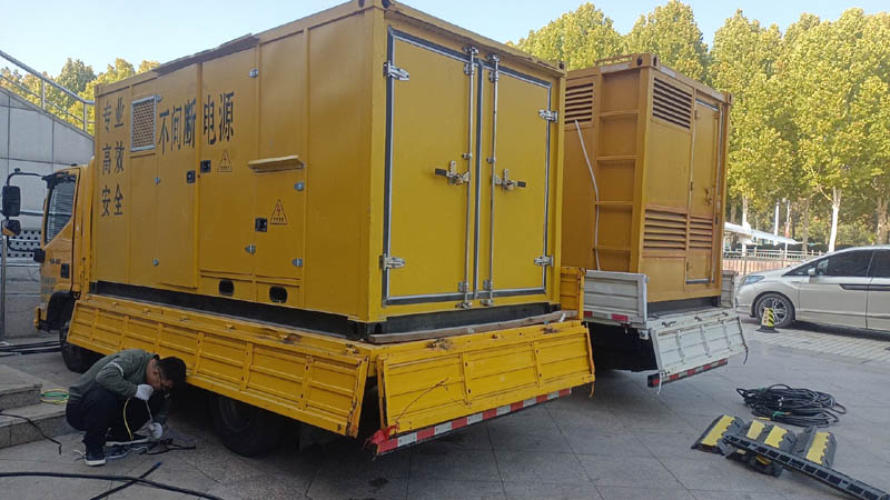 普陀柴油发电机组和UPS电源配合使用时的注意事项